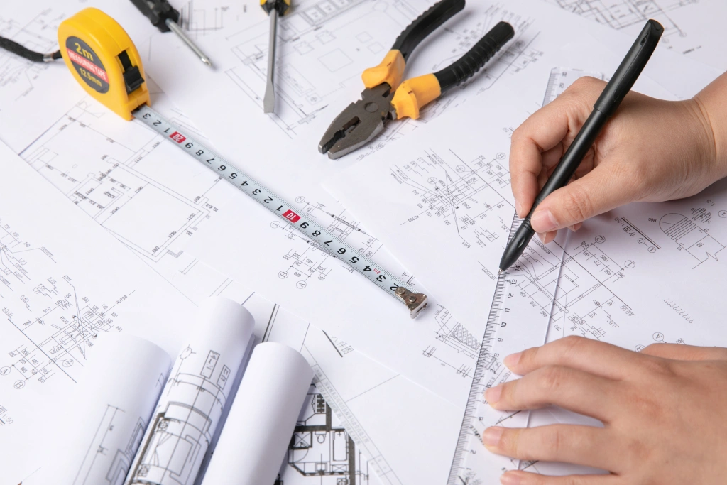Section drawing / roof detail (DWG / PDF)